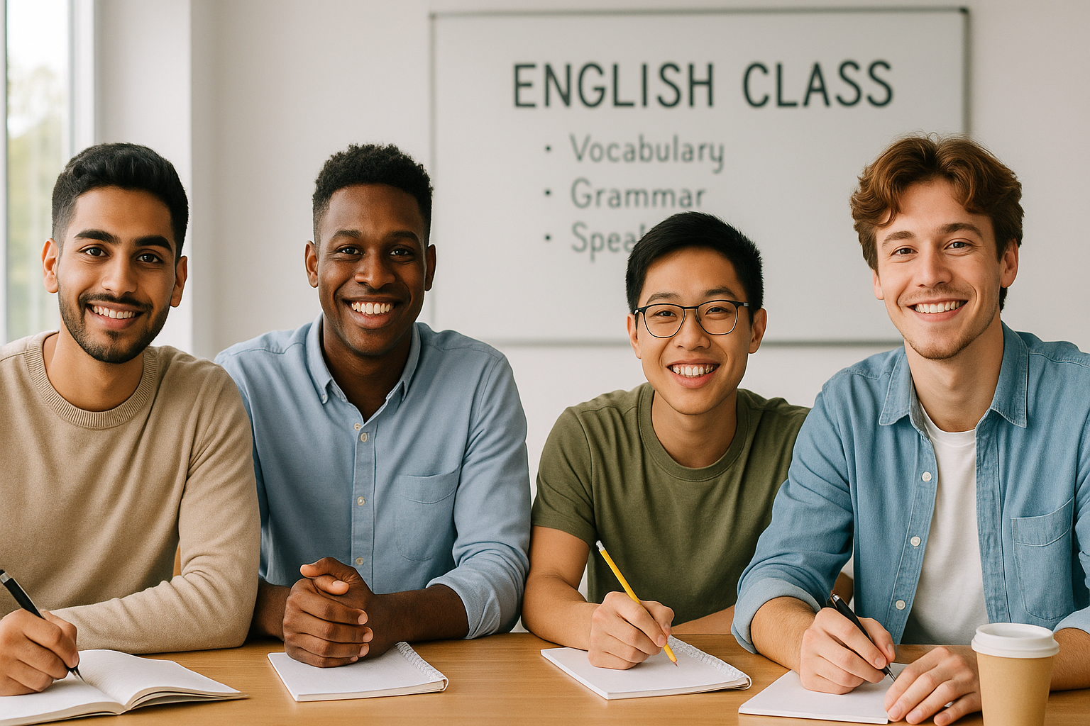 Estudiante con profesor en clase individual